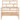 Bedframe massief grenenhout 100x200 cm
