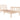 Bedframe massief grenenhout zwart 75x190 cm