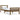 Bedframe massief hout honingbruin 75x190 cm