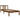 Bedframe massief hout honingbruin 75x190 cm
