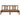 Bedframe massief hout honingbruin 140x190 cm