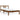 Bedframe massief hout honingbruin 90x200 cm