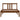 Bedframe massief hout honingbruin 90x200 cm