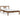 Bedframe massief hout honingbruin 100x200 cm