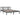 Bedframe massief hout grijs 140x200 cm