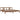 Bedframe massief hout honingbruin 200x200 cm
