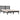 Bedframe massief grenenhout zwart 140x190 cm