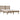 Bedframe massief grenenhout honingbruin 200x200 cm