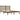 Bedframe massief grenenhout honingbruin 200x200 cm