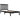 Bedframe massief grenenhout zwart 75x190 cm