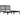 Bedframe massief grenenhout zwart 140x190 cm