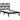Bedframe massief grenenhout zwart 75x190 cm