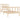 Bedframe massief hout 90x190 cm