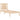 Bedframe massief hout 75x190 cm
