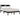 Bedframe massief grenenhout zwart 140x190 cm
