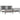 Bedframe massief grenenhout grijs 200x200 cm