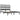 Bedframe massief grenenhout grijs 200x200 cm
