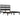 Bedframe massief grenenhout zwart 200x200 cm