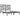 Bedframe massief grenenhout grijs 200x200 cm