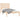 Bedframe massief hout 90x200 cm