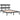 Bedframe massief hout grijs 200x200 cm