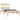 Bedframe massief hout 90x190 cm