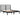 Bedframe massief grenenhout zwart 140x190 cm