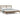 Bedframe massief grenenhout honingbruin 200x200 cm