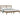Bedframe massief grenenhout honingbruin 200x200 cm