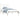 Bedframe massief grenenhout wit 100x200 cm