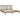 Bedframe massief grenenhout honingbruin 200x200 cm