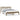 Bedframe massief hout honingbruin 200x200 cm