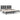 Bedframe massief grenenhout zwart 200x200 cm