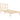 Bedframe massief hout 75x190 cm
