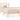 Bedframe massief hout 75x190 cm