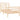 Bedframe massief hout 75x190 cm