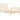 Bedframe massief hout 90x200 cm