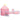 Kinderspeeltent met 250 ballen 301x120x128 cm roze