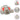 Kinderspeeltent met 250 ballen olifant 174x86x101 cm grijs