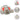 Kinderspeeltent met 250 ballen olifant 174x86x101 cm grijs