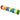 Kinderspeeltunnel met 250 ballen 245 cm polyester meerkleurig