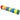 Kinderspeeltunnel met 250 ballen 245 cm polyester meerkleurig