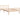 Bedframe massief hout 100x200 cm