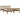 Bedframe massief hout honingbruin 150x200 cm
