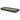 Bedframe massief hout grijs 75x190 cm