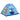 Kinderspeeltent 120x120x90 cm blauw