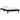 Bedframe massief grenenhout zwart 100x200 cm