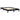 Bedframe massief grenenhout zwart 150x200 cm