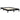Bedframe massief grenenhout zwart 160x200 cm