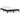 Bedframe massief grenenhout zwart 180x200 cm